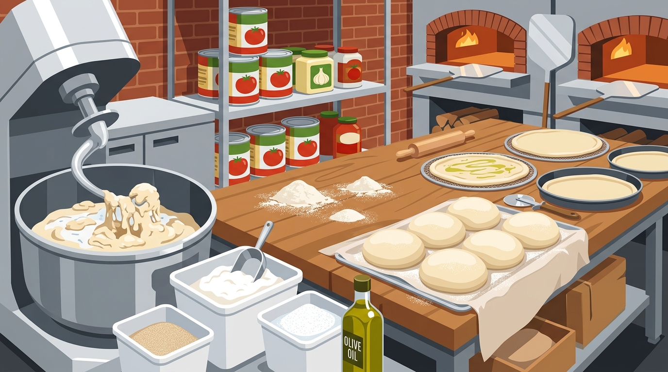 Pizzeria That Makes Dough From Scratch in Briarcliff Manor