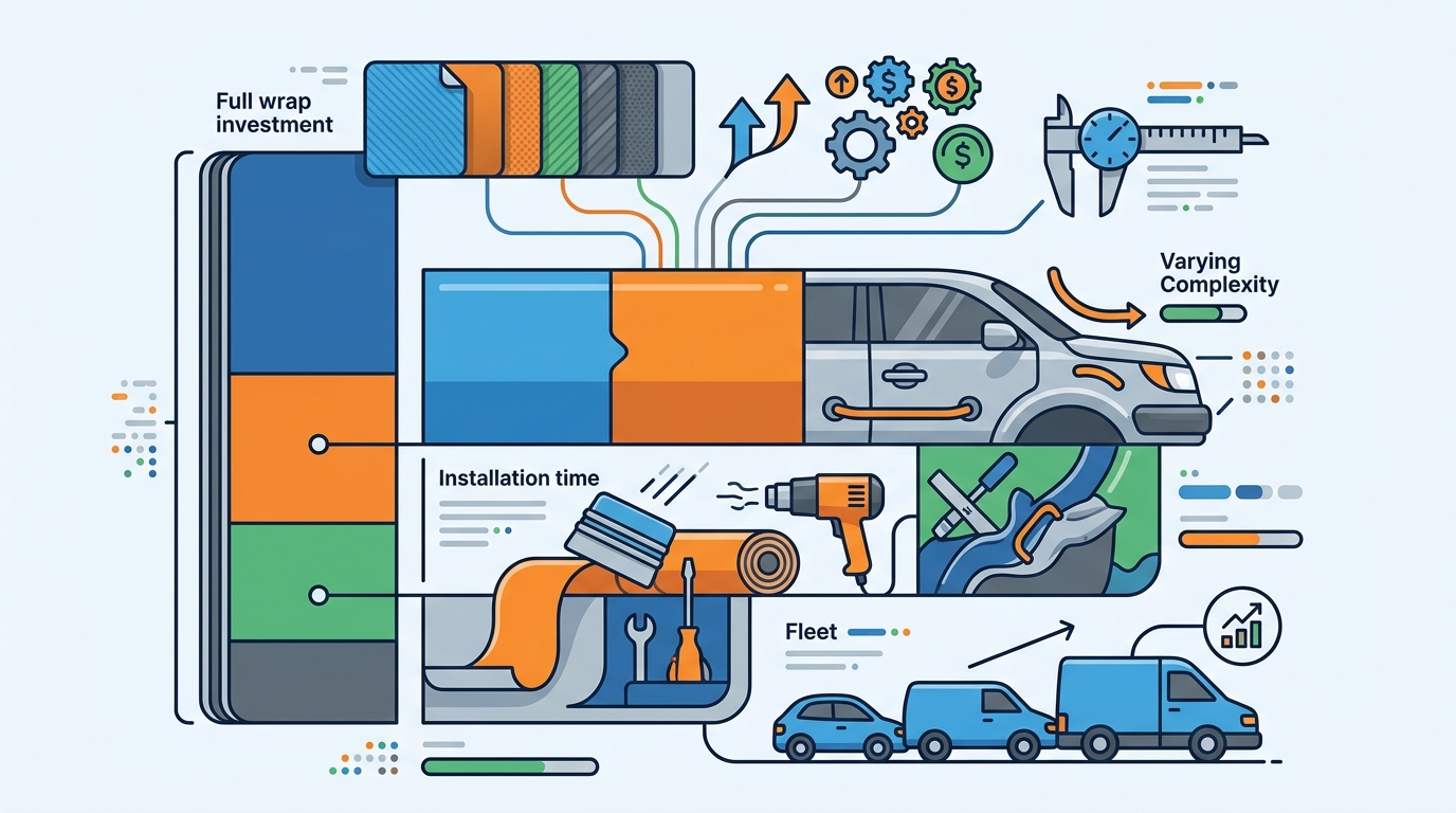 Vehicle Wrap Cost: Key Factors That Affect Your Price