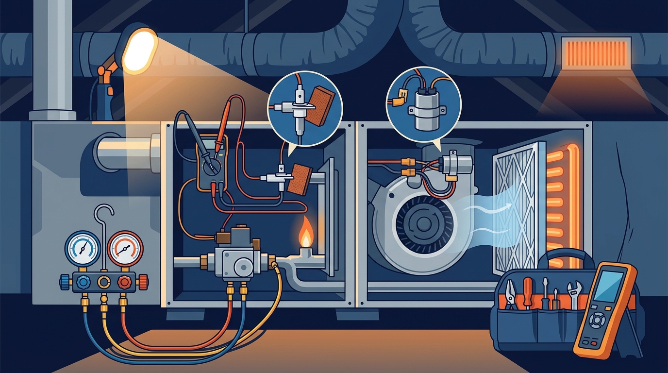 Heating Repair Steps: How Professional HVAC Service Works