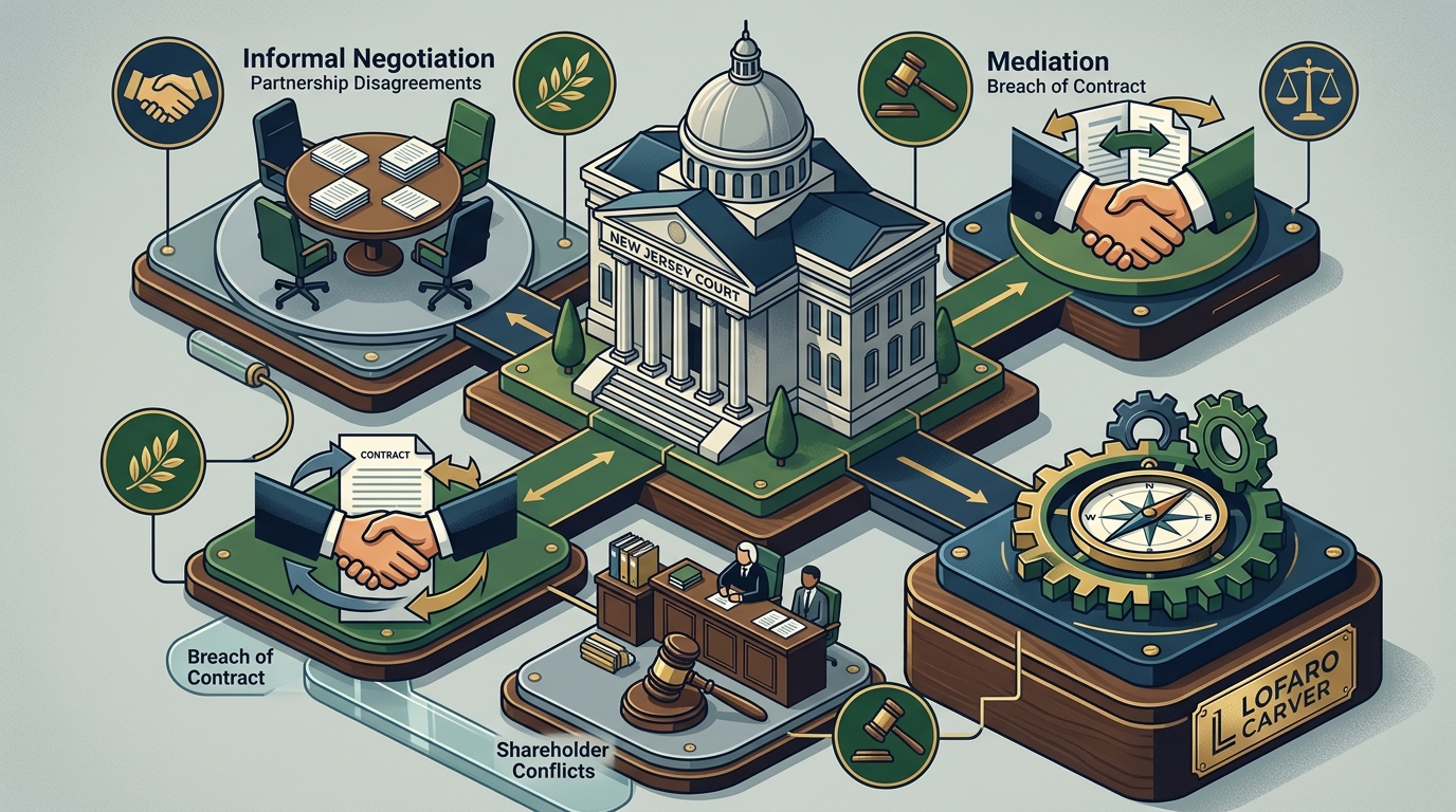 Resolving Corporate Disputes in New Jersey: Top Options