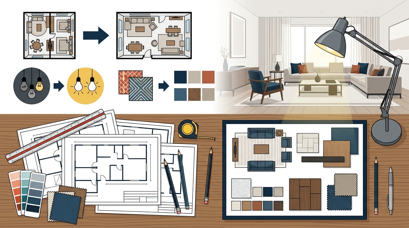 How to Solve Common Residential Interior Design Problems