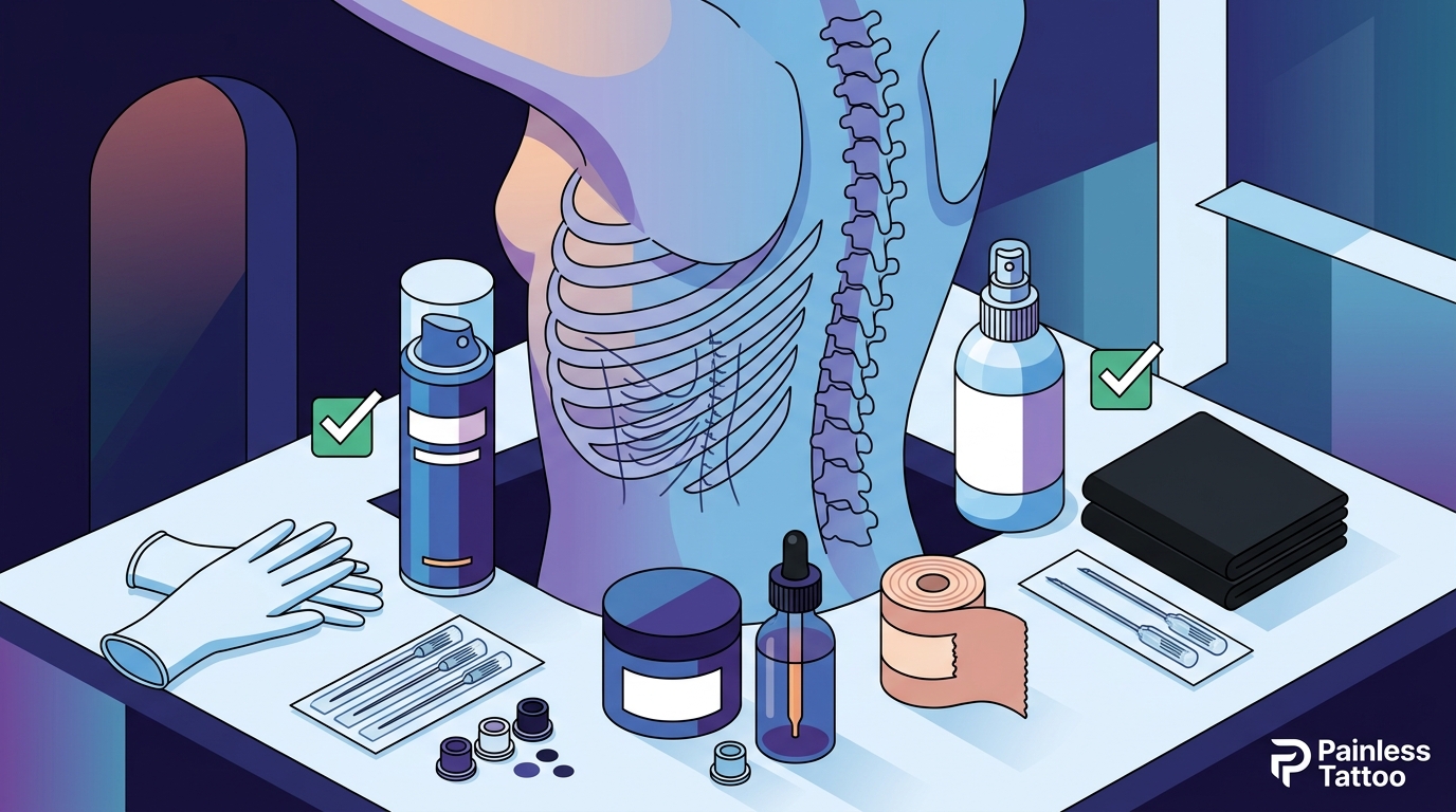Rib and Spine Tattoo Pain: Why It Hurts and How to Prepare