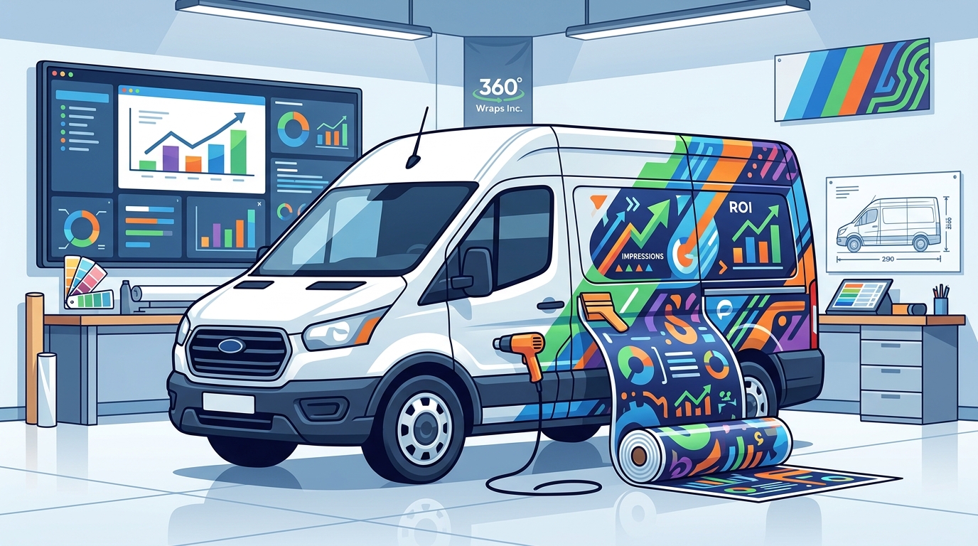 How to Design an Effective Vehicle Wrap for Marketing