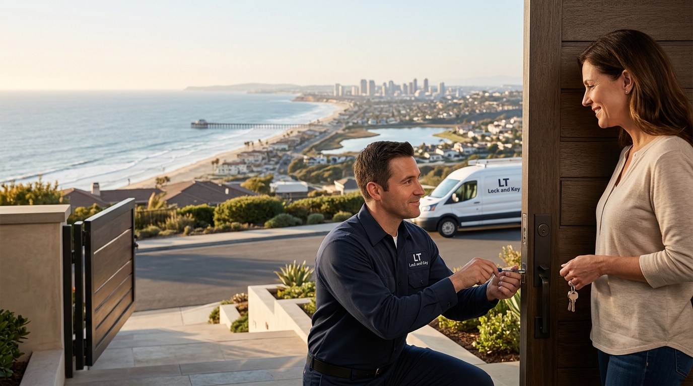 Local Locksmith Serving Oceanside to San Diego | LT Lock & Key
