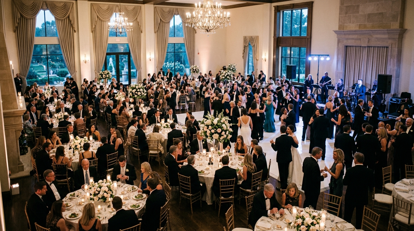 Advantages of a Large Guest Count Wedding Venue