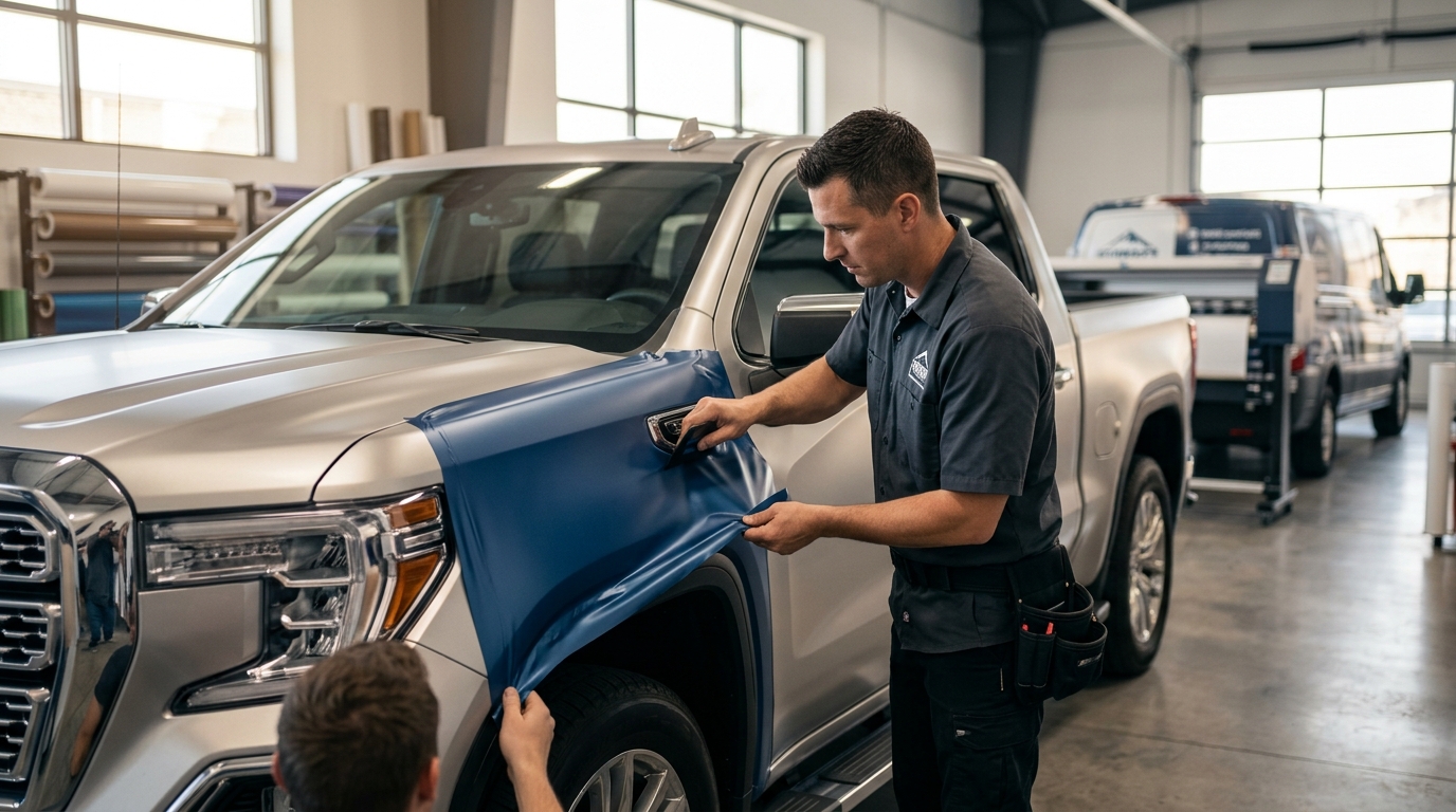 Highest Quality Vehicle Wrap Installations in Utah County