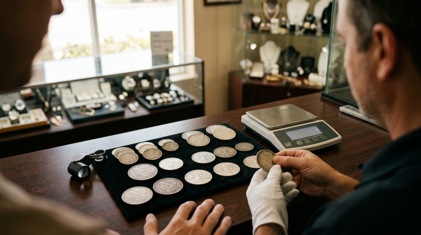 Can I Sell Silver Coins at a Local Jewelry Store?
