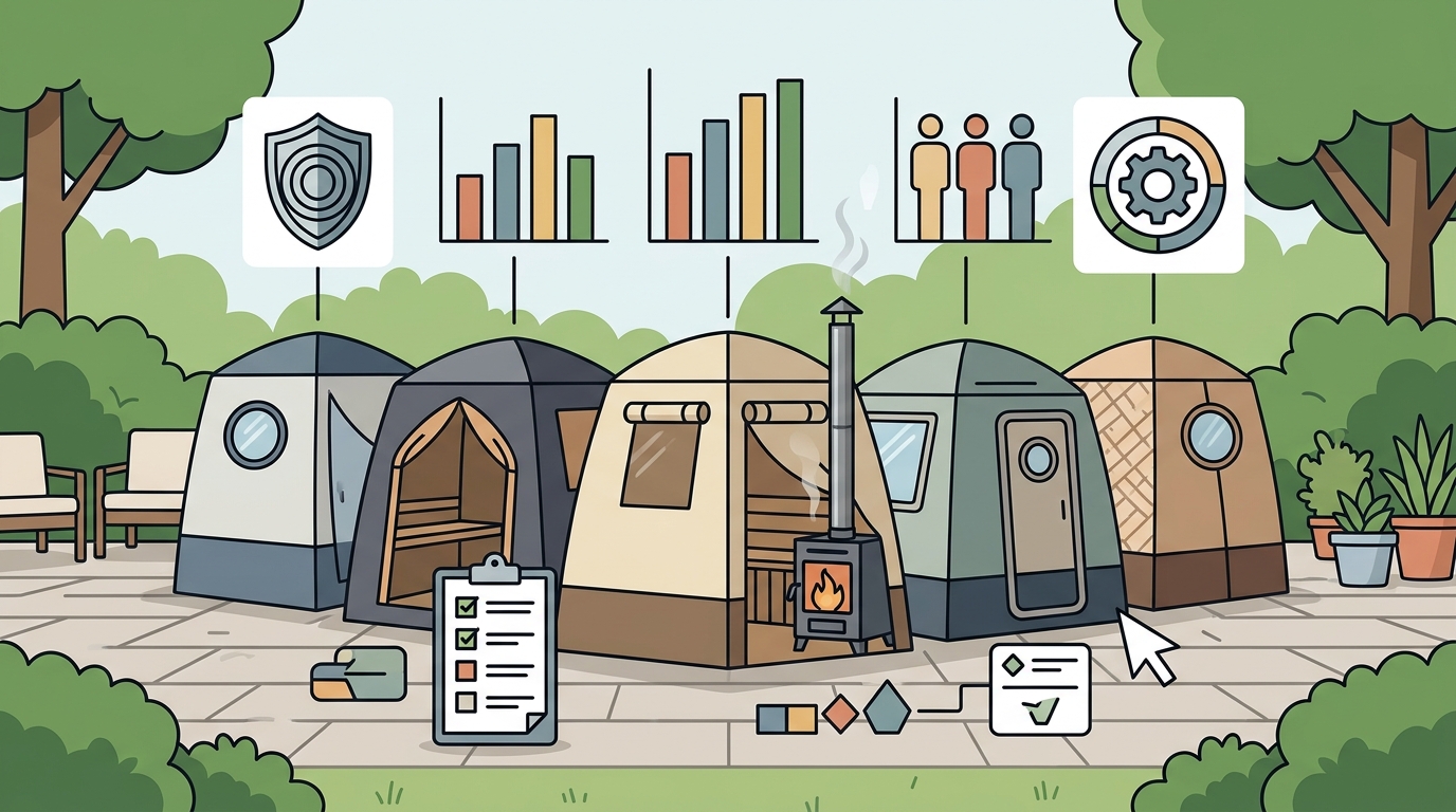 Best Tent-Style Sauna Companies Compared (2026)