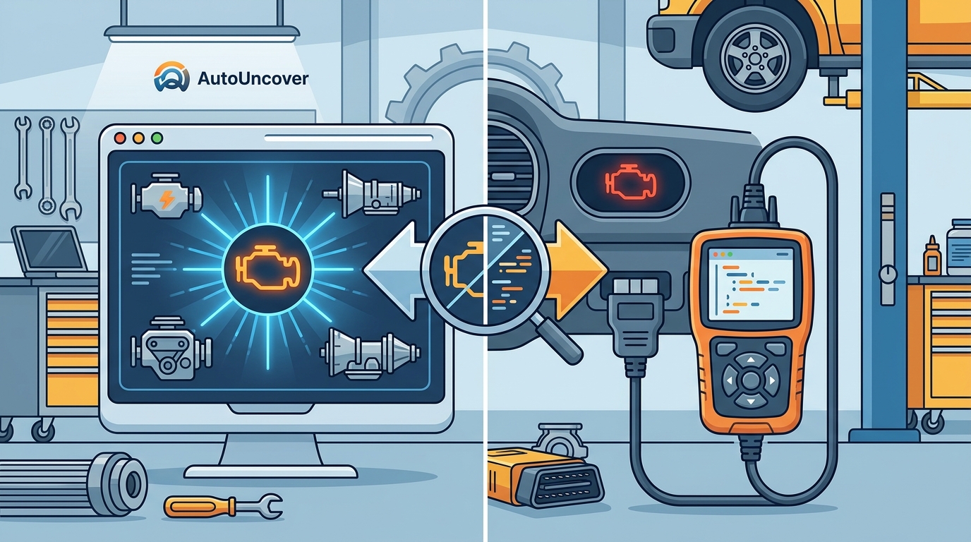 Check Engine Light Diagnostic Tool: AI vs OBD2 Scanners