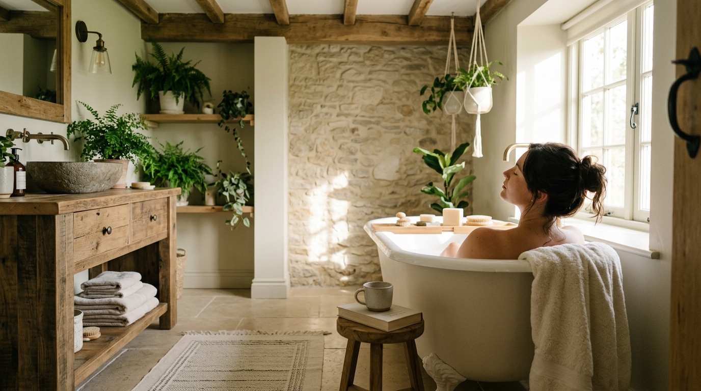 How to Create a Relaxing Bathroom with Natural Elements