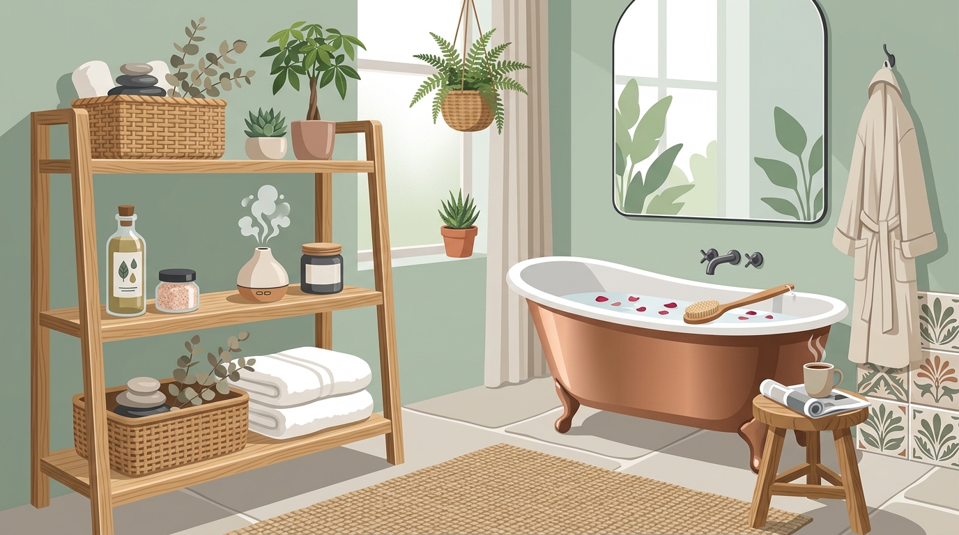How to Create a Relaxing Bathroom with Natural Elements