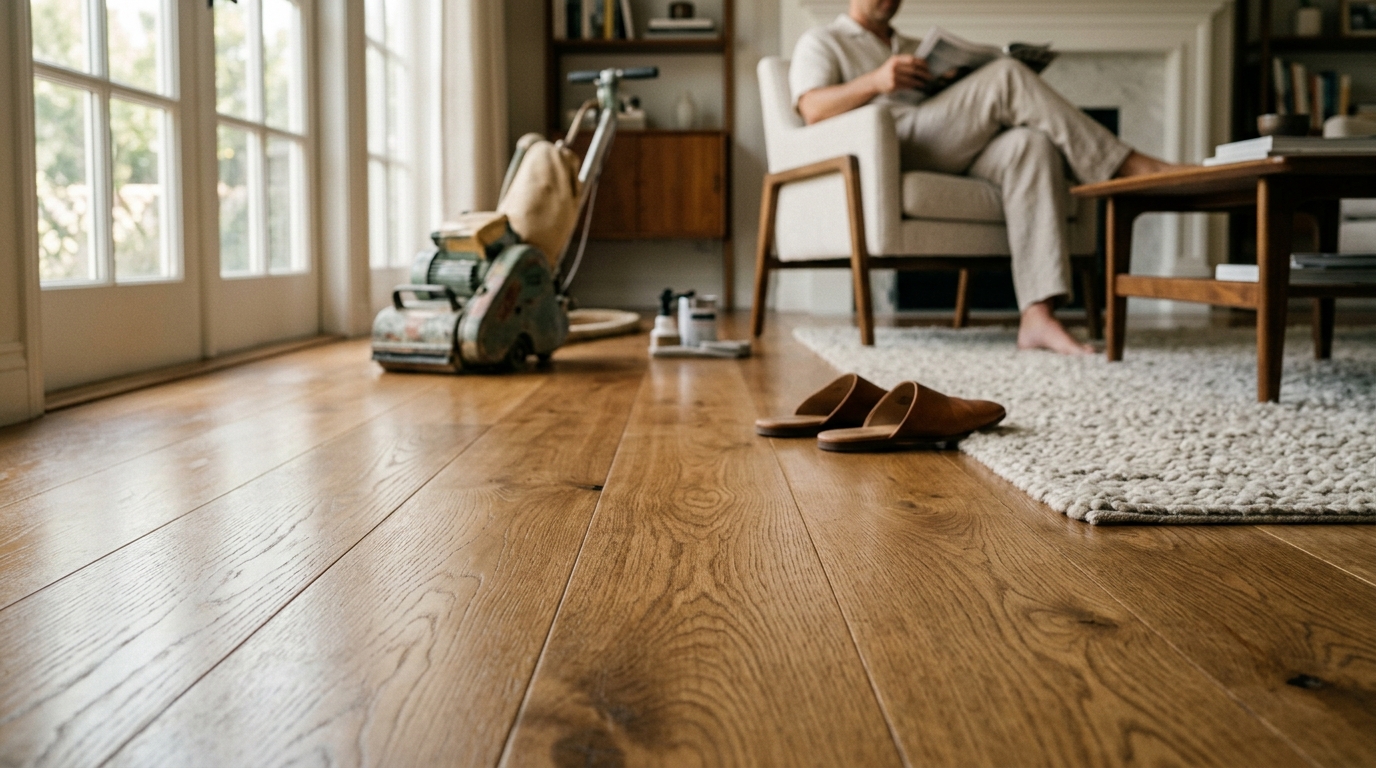 Benefits of Professional Hardwood Floor Sanding & Refinishing