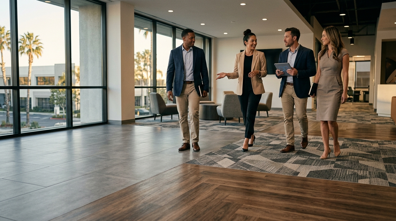 Top Brands for Commercial Flooring in Southern California