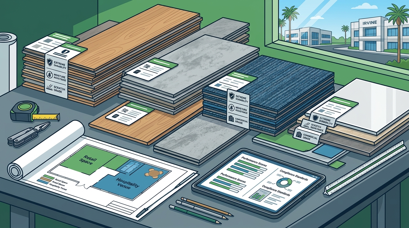 Top Brands for Commercial Flooring in Southern California