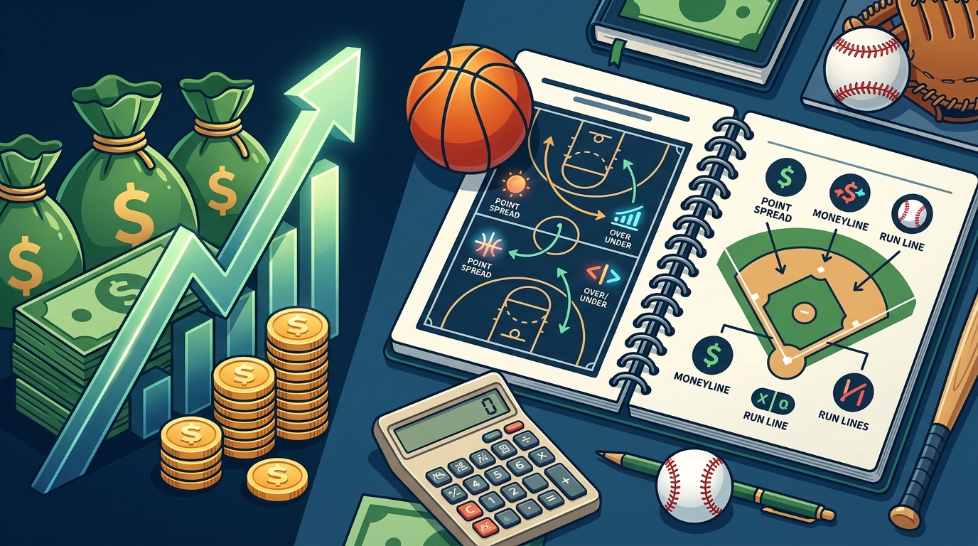 Betting Strategies for Beginners: Basketball & Baseball