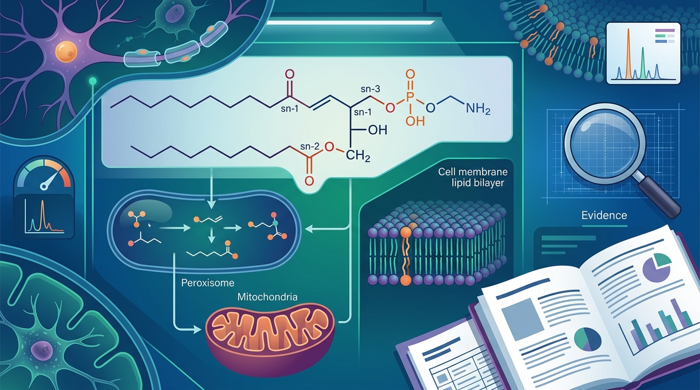 Plasmalogens Explained: Molecular Structure, Biosynthesis, and the Evidence Linking Them to Human Health
