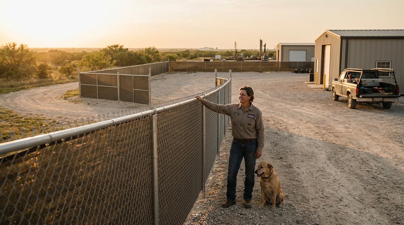 Fence Installation Cost for Small Business in Matagorda County