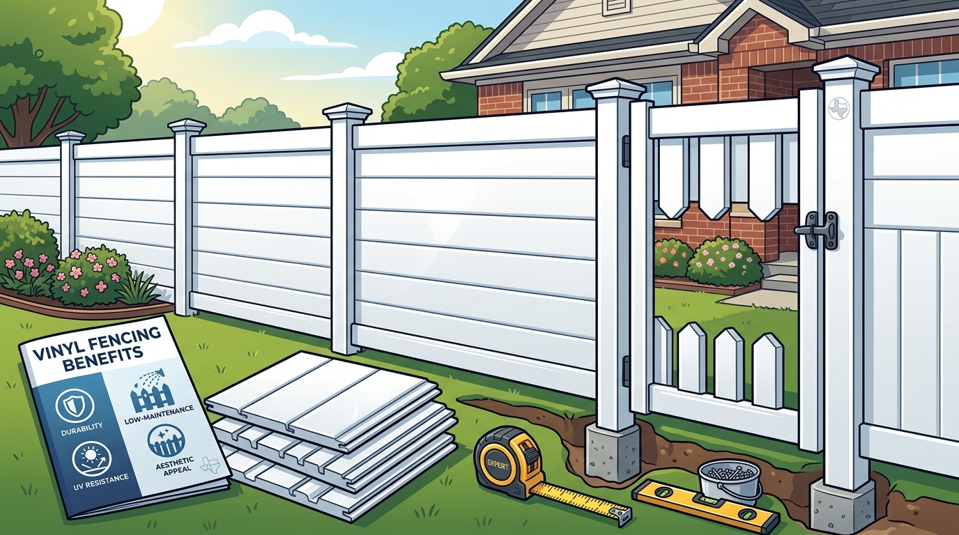 Benefits of Vinyl Fencing for Residential Properties
