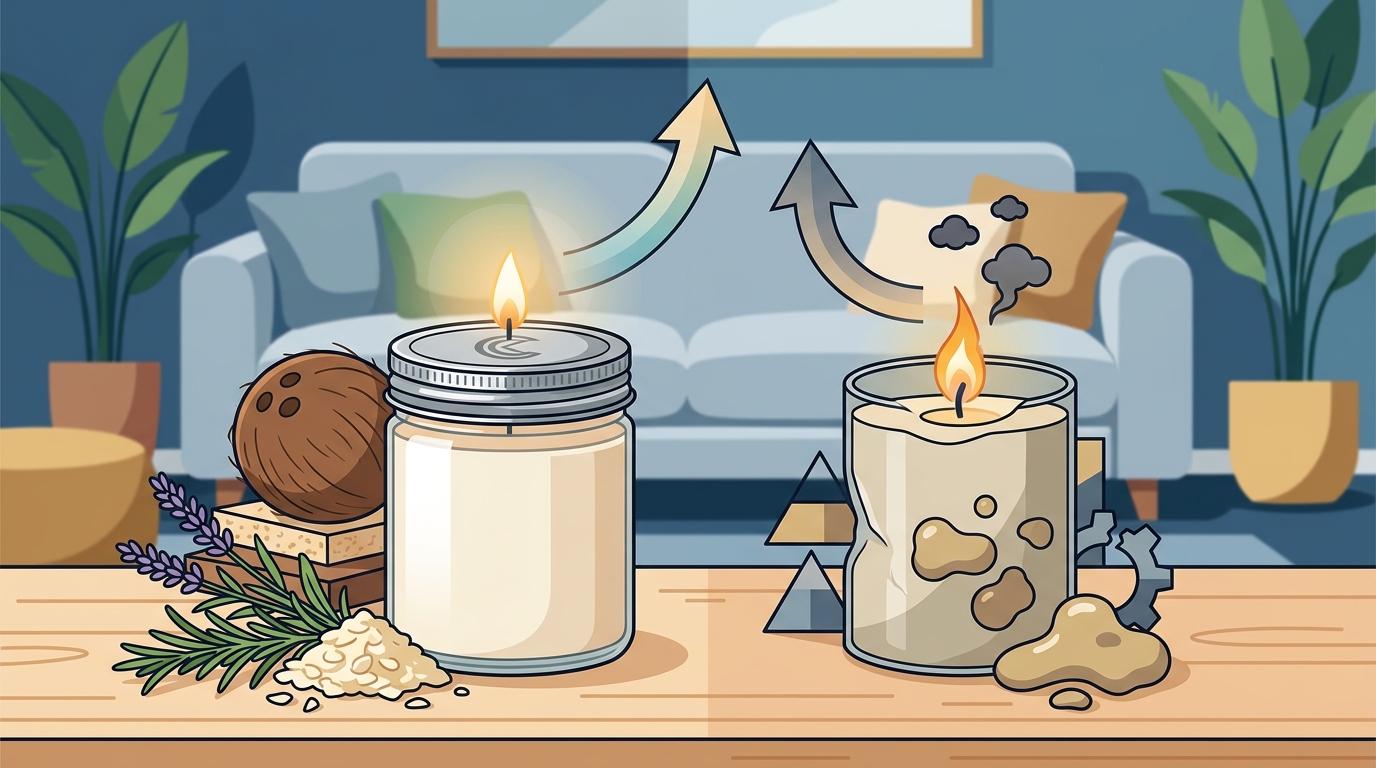 Luxury Vegan Candles for a Relaxing Home: Why Coconut Wax Wins