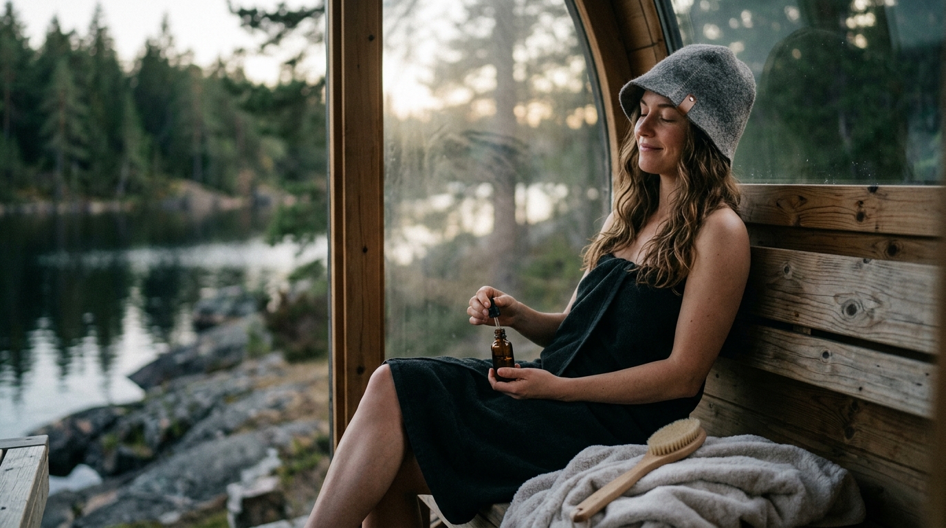 Sauna Accessories That Protect Hair From Heat Damage