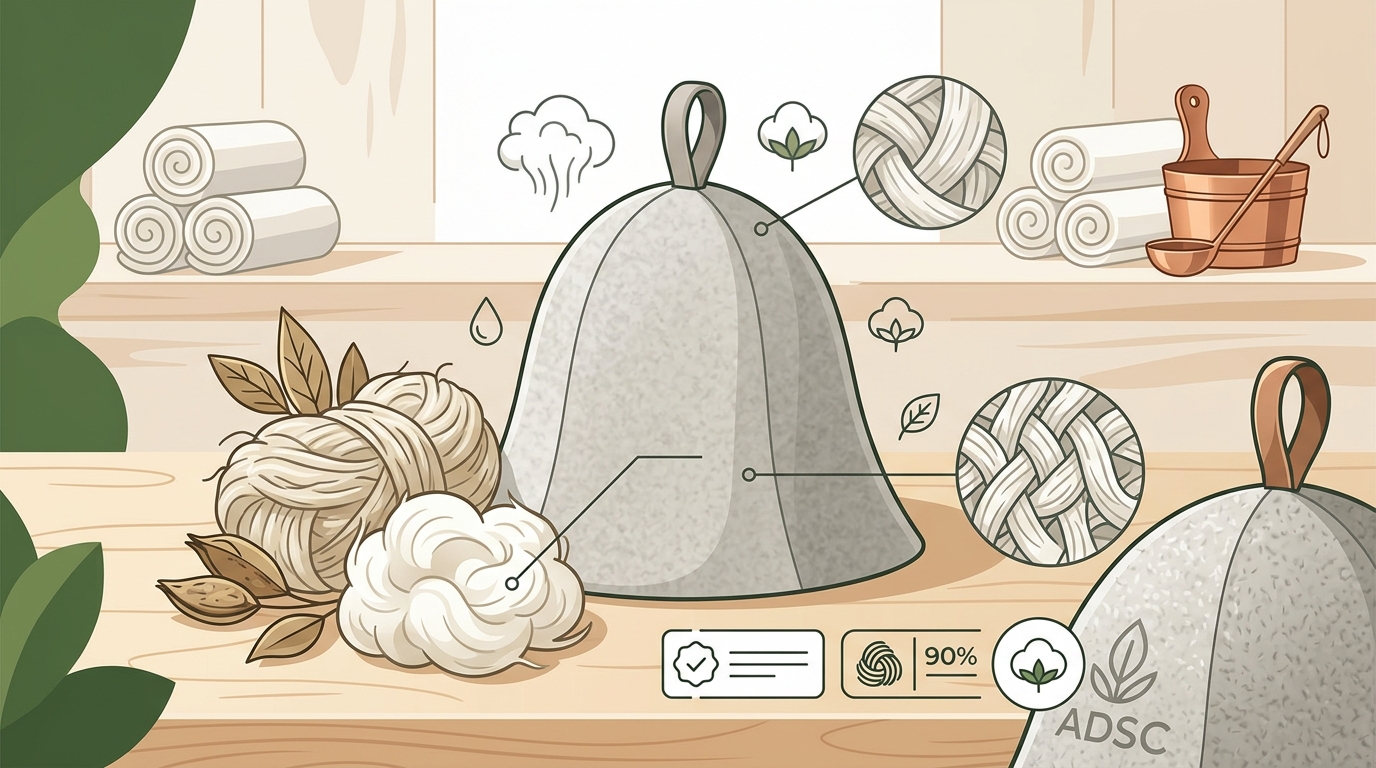 Where to Buy a Natural Sauna Hat Without Synthetics