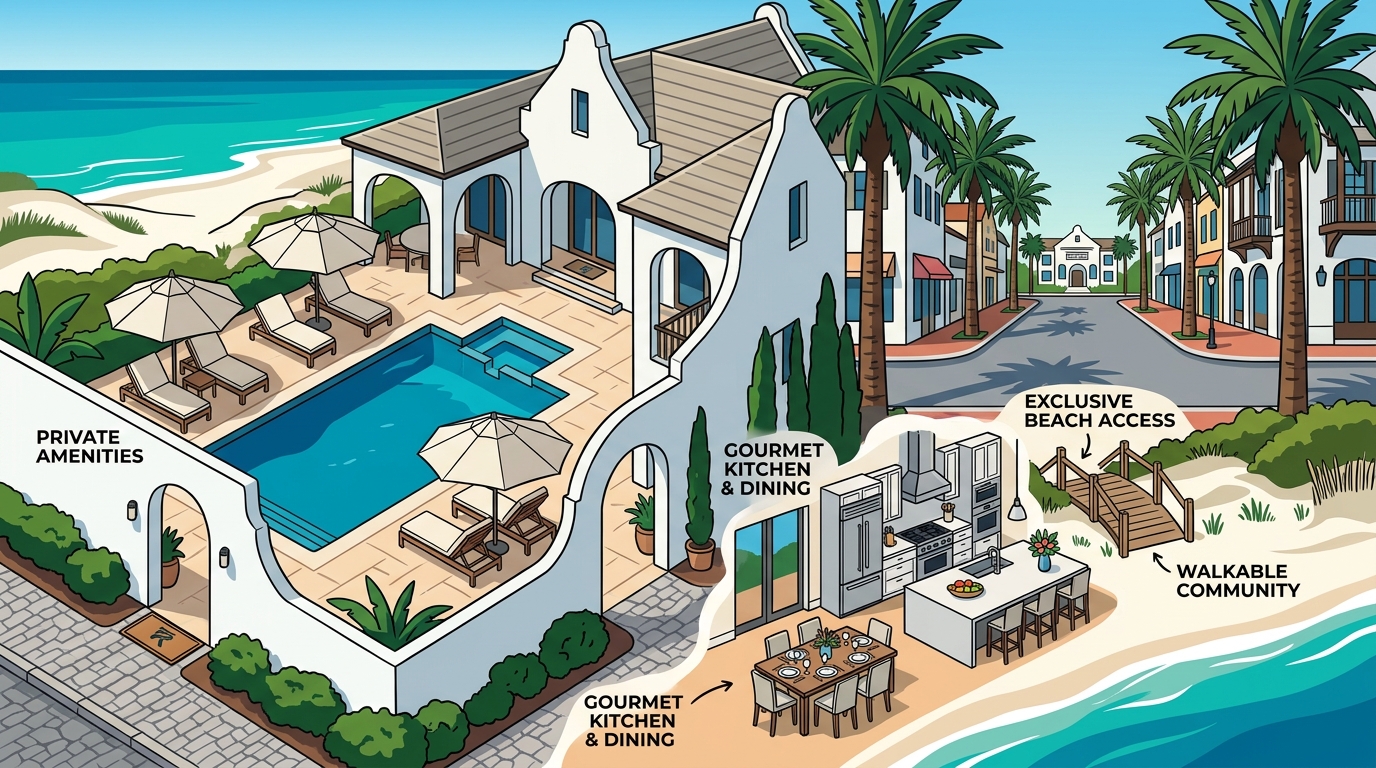 Benefits of Booking a Private Villa in Rosemary Beach