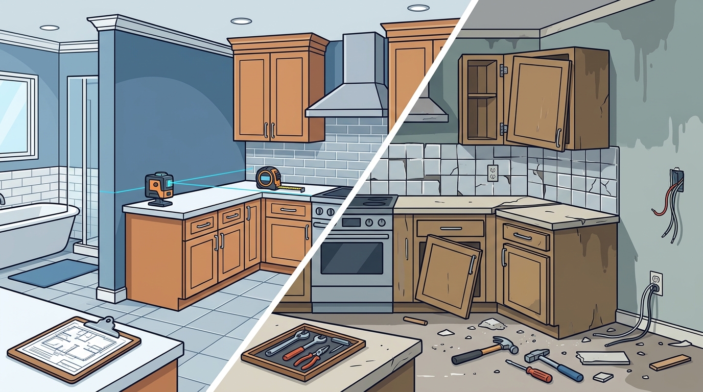 Professional Home Remodeling vs Cheap Contractor: Key Differences