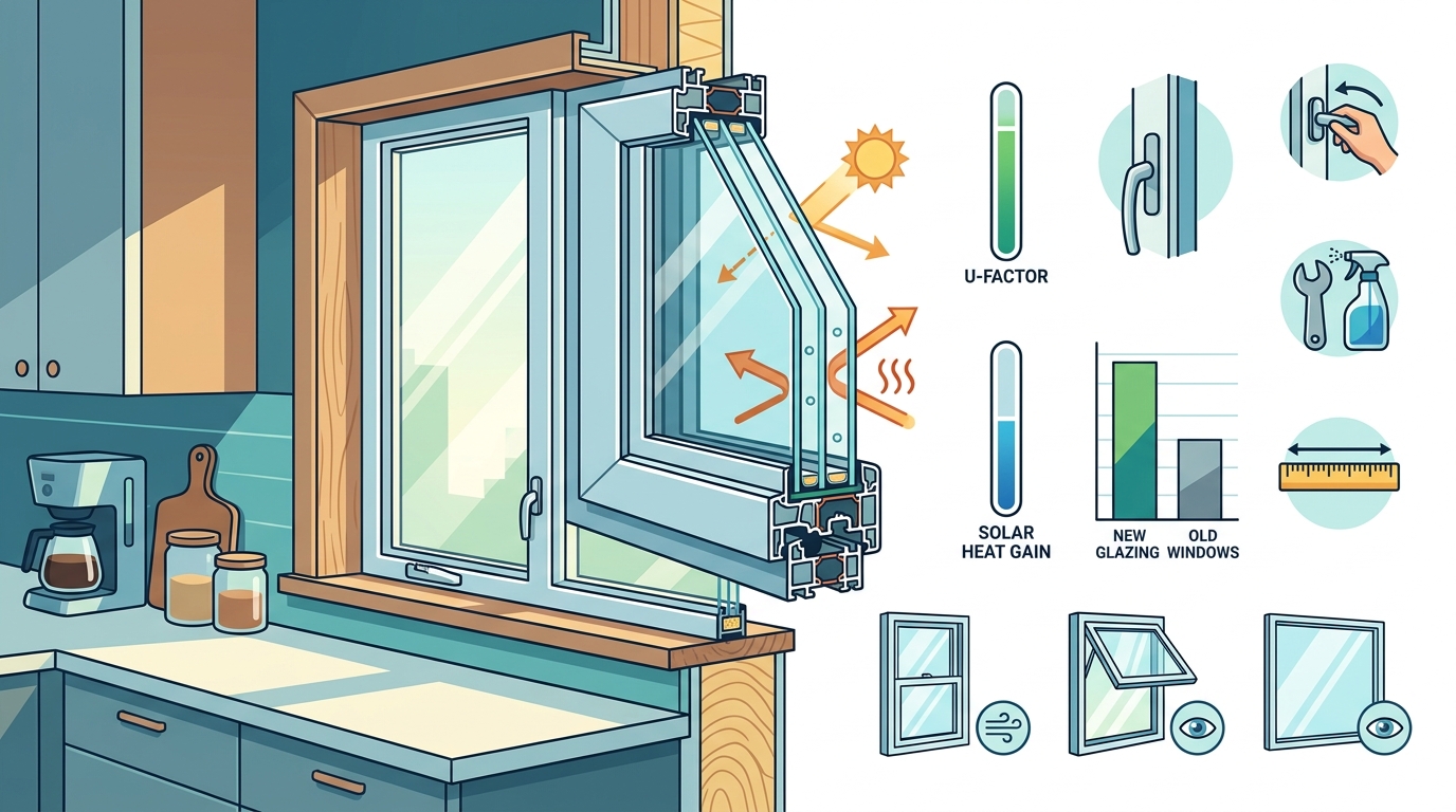 How to Choose the Right Windows for a Kitchen Renovation
