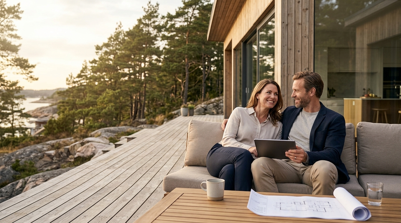 Vilka fördelar finns det med helhetsansvar vid husbyggnad?