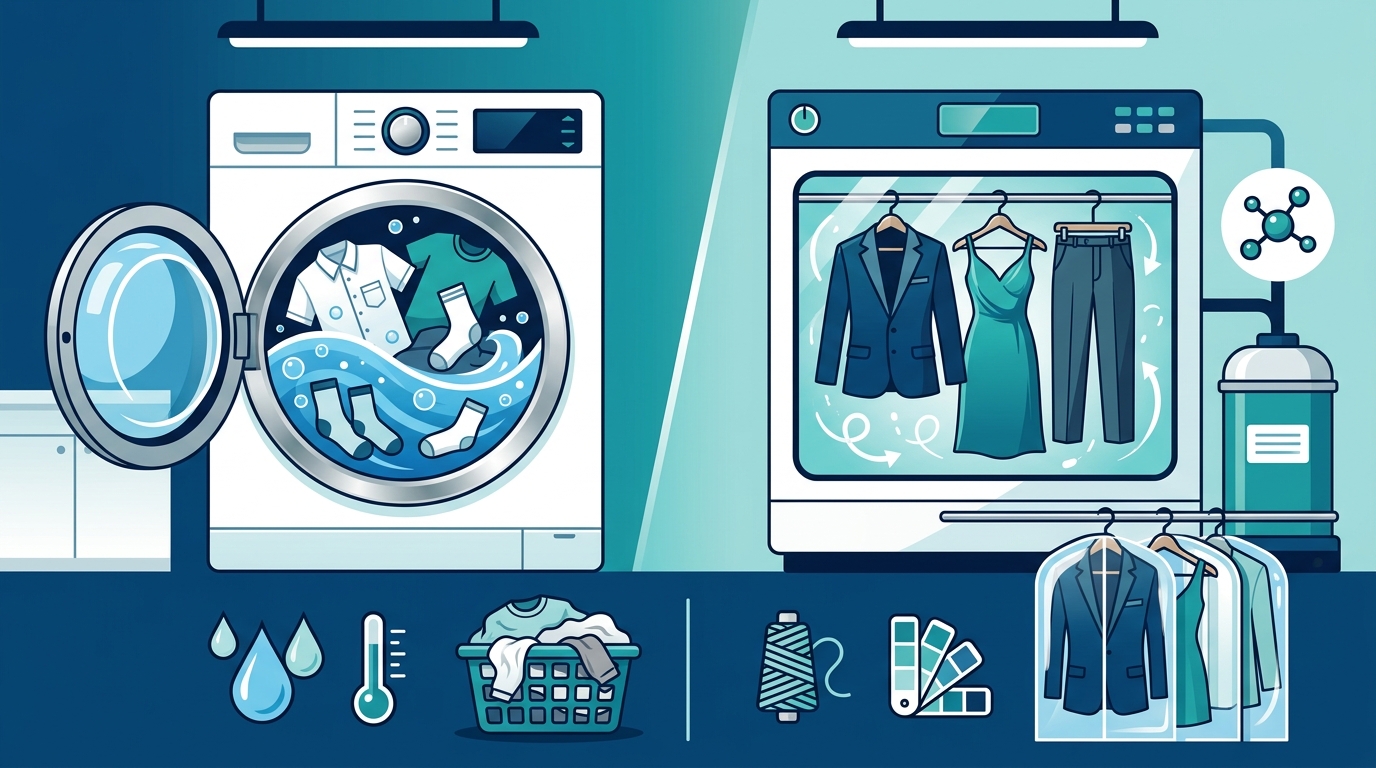 Dry Cleaning vs Standard Laundry: Key Differences & Benefits
