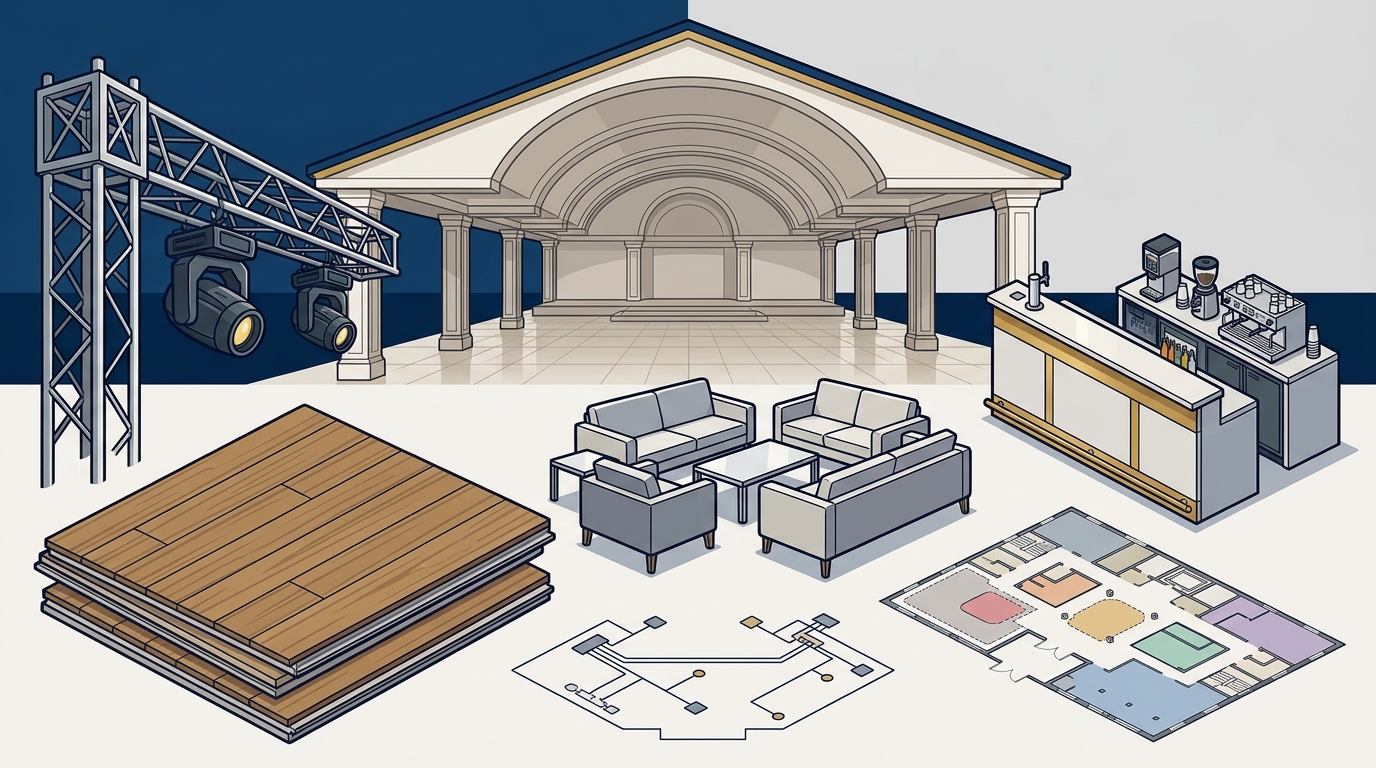 Typical Amenities at High-End Wedding Venues