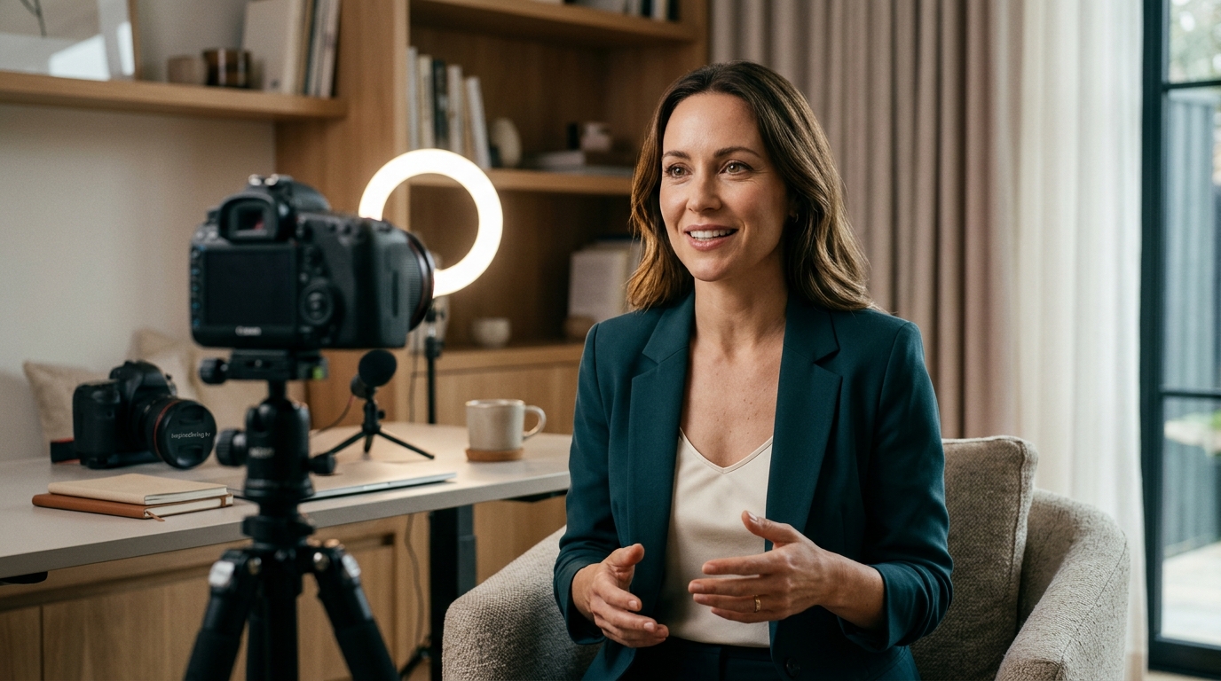 On-Camera Delivery Strategies for Authentic Connection