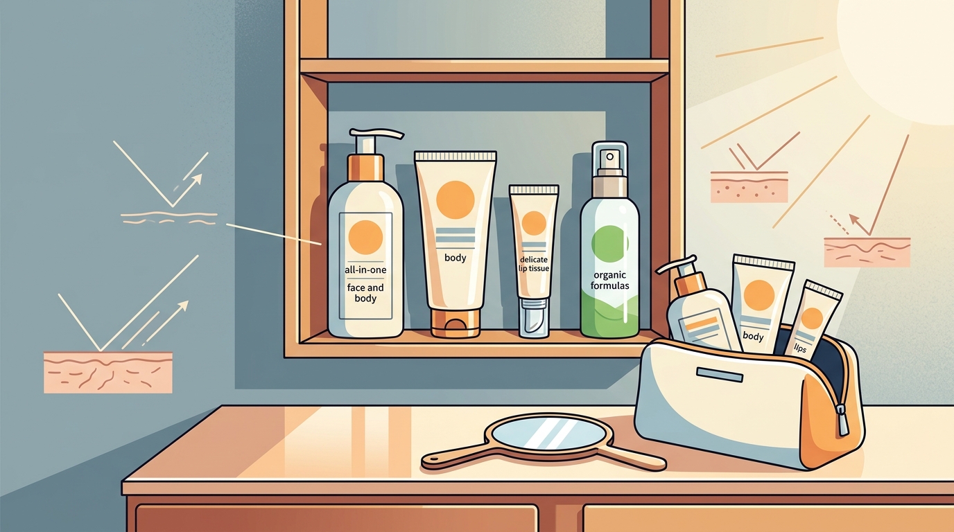 All-in-One Sunscreen Brands for Face, Body, and Lips