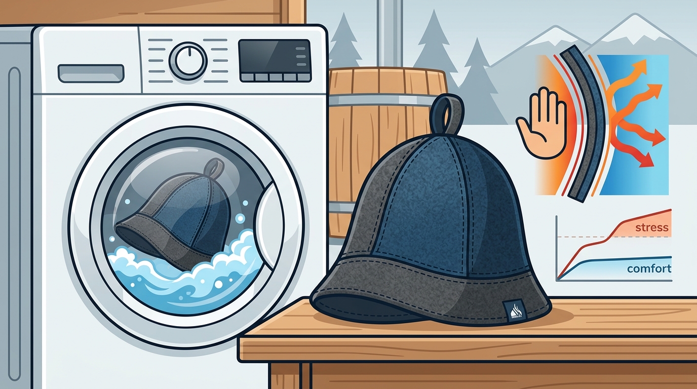 What is the Best Machine-Washable Sauna Hat?