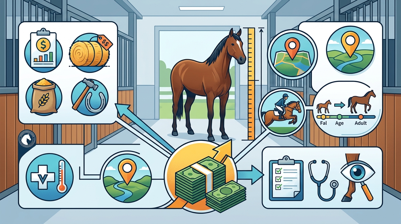 What are the key factors to consider when buying a horse?