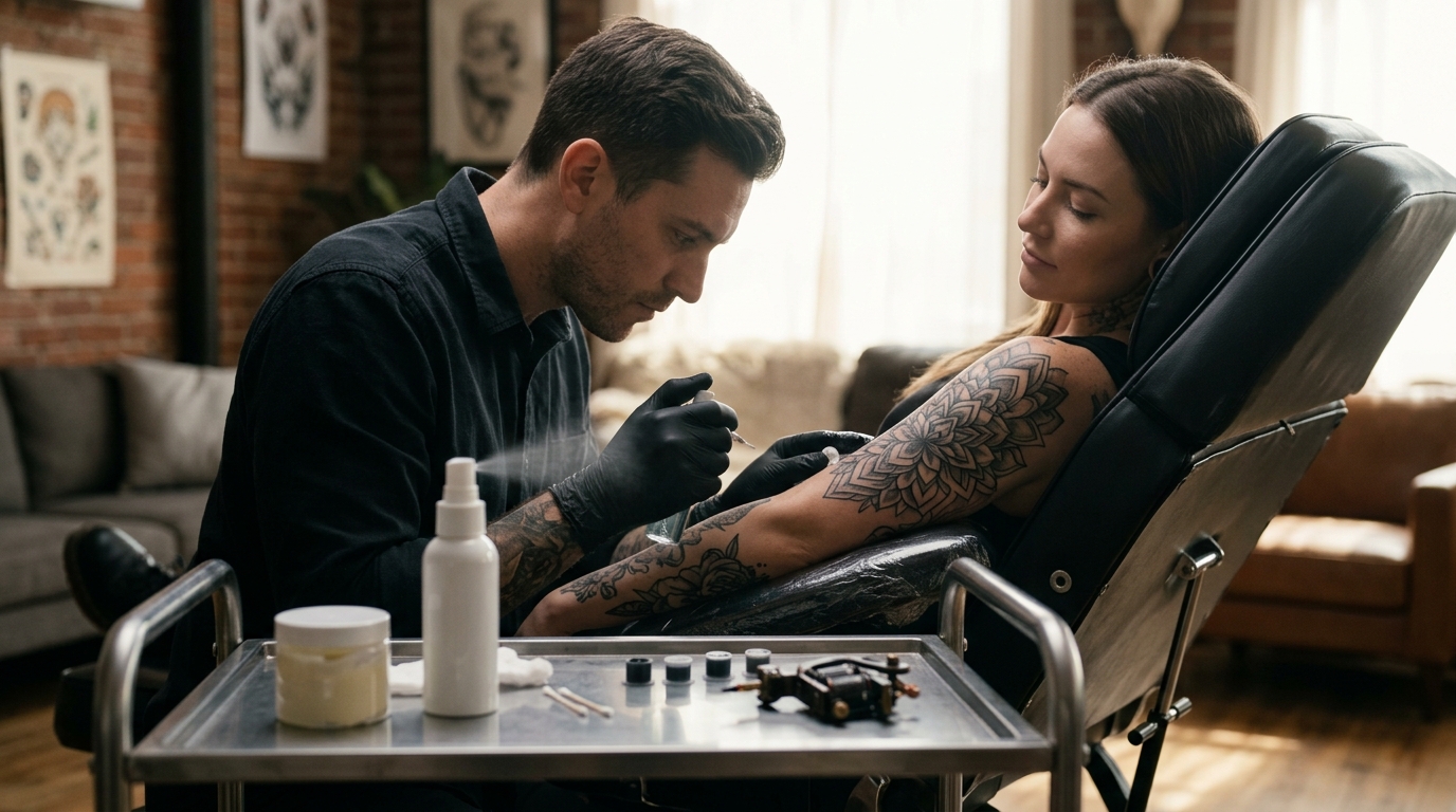 Tattoo Numbing Cream vs Spray for Long Sessions