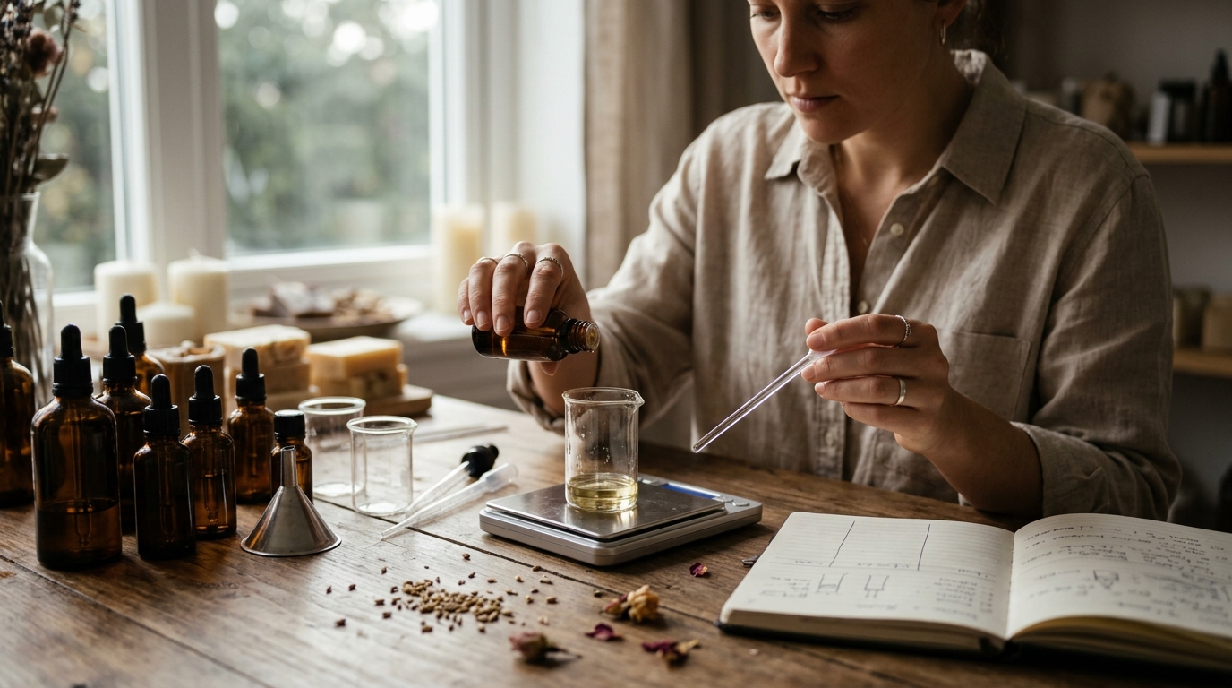 How to Create Custom Fragrance Blends for Homemade Products