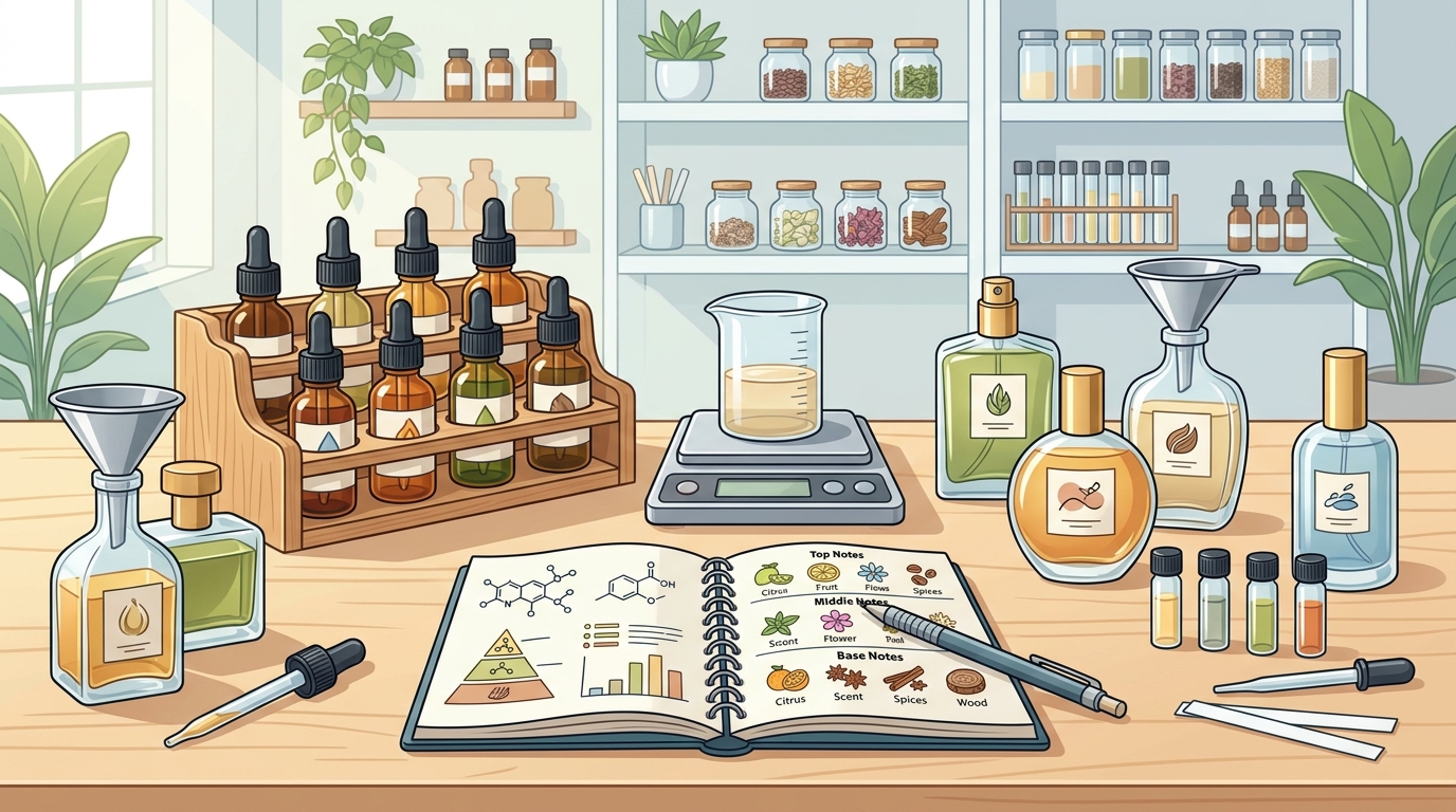 How to Create Custom Fragrance Blends for Homemade Products
