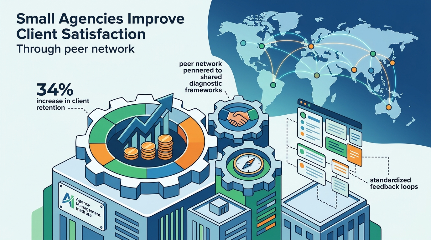 How Small Agencies Improve Client Satisfaction via Peer Networks
