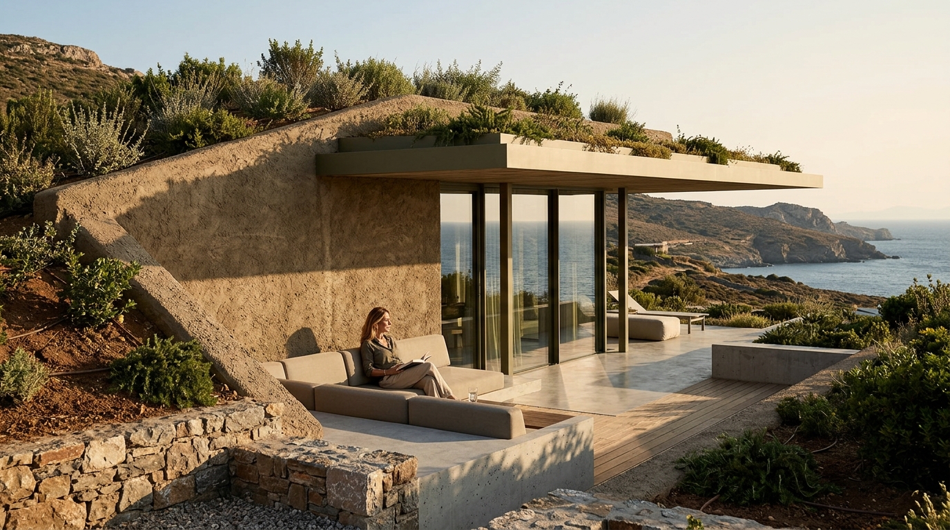 Earth-Sheltered Architecture Energy Efficiency Hot Climates