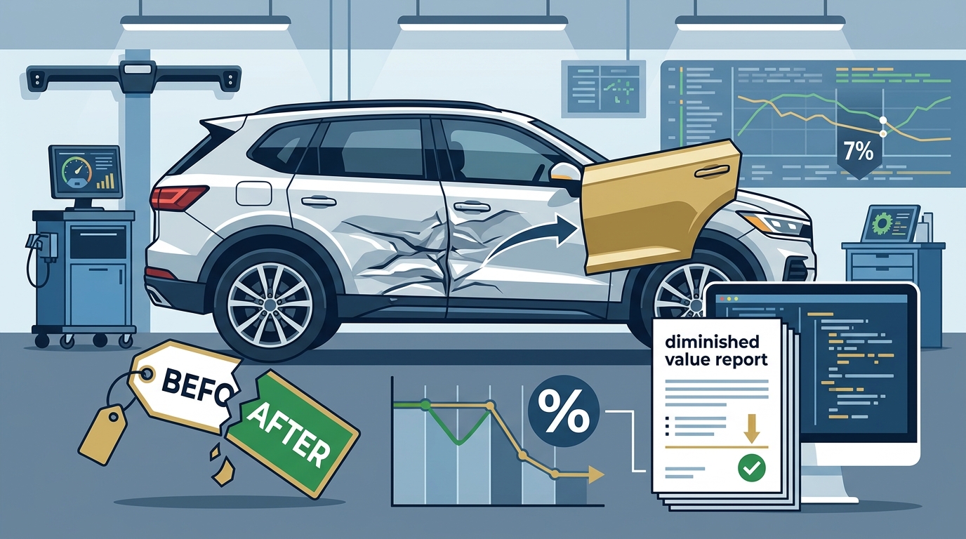 Best Company to Determine Car Diminished Value After Accident