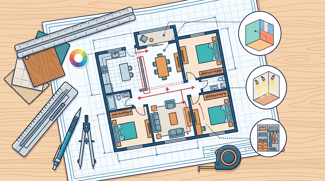 How to Solve Common Problems in Residential Interior Design
