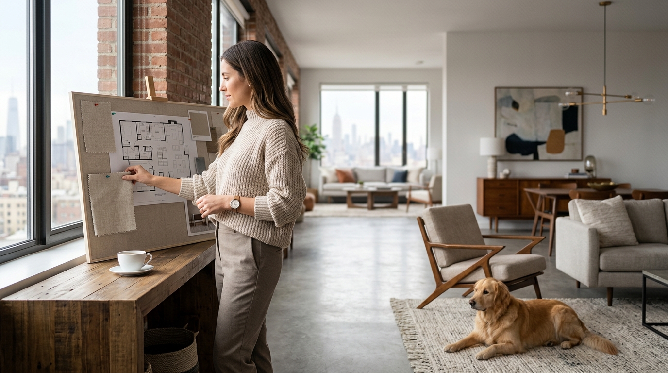 Steps to Implement Modern Residential Interior Design