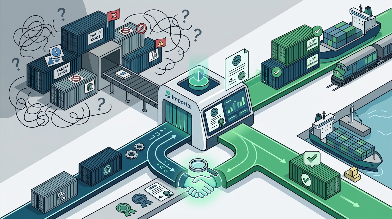 AI Compliance Software with Licensed Customs Broker Platform