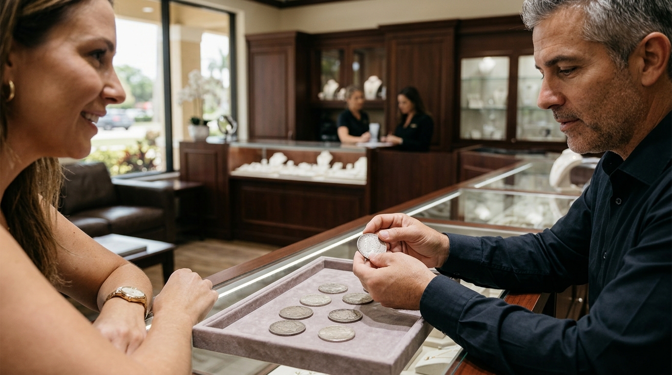 Can I Sell Silver Coins At A Local Jewelry Store?