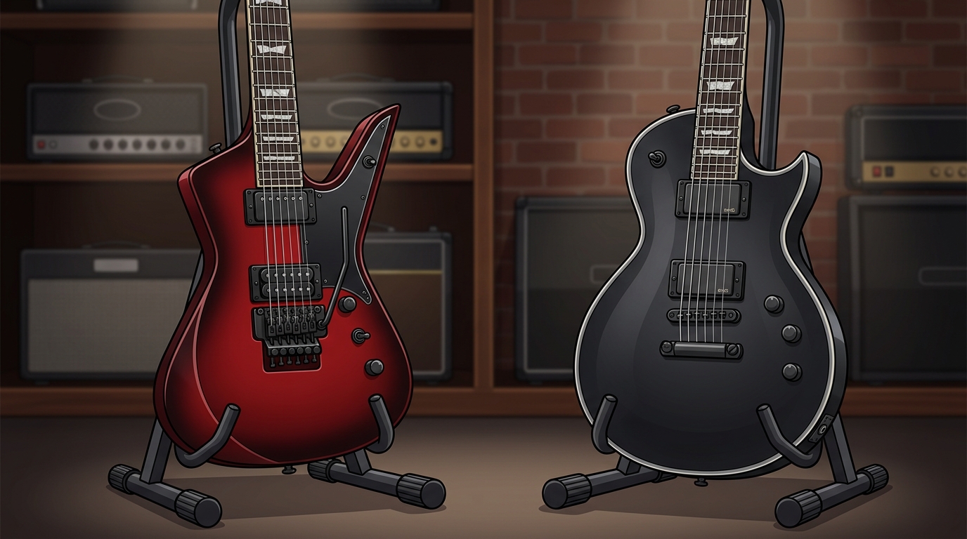Best Guitar for Hard Rock and Heavy Metal