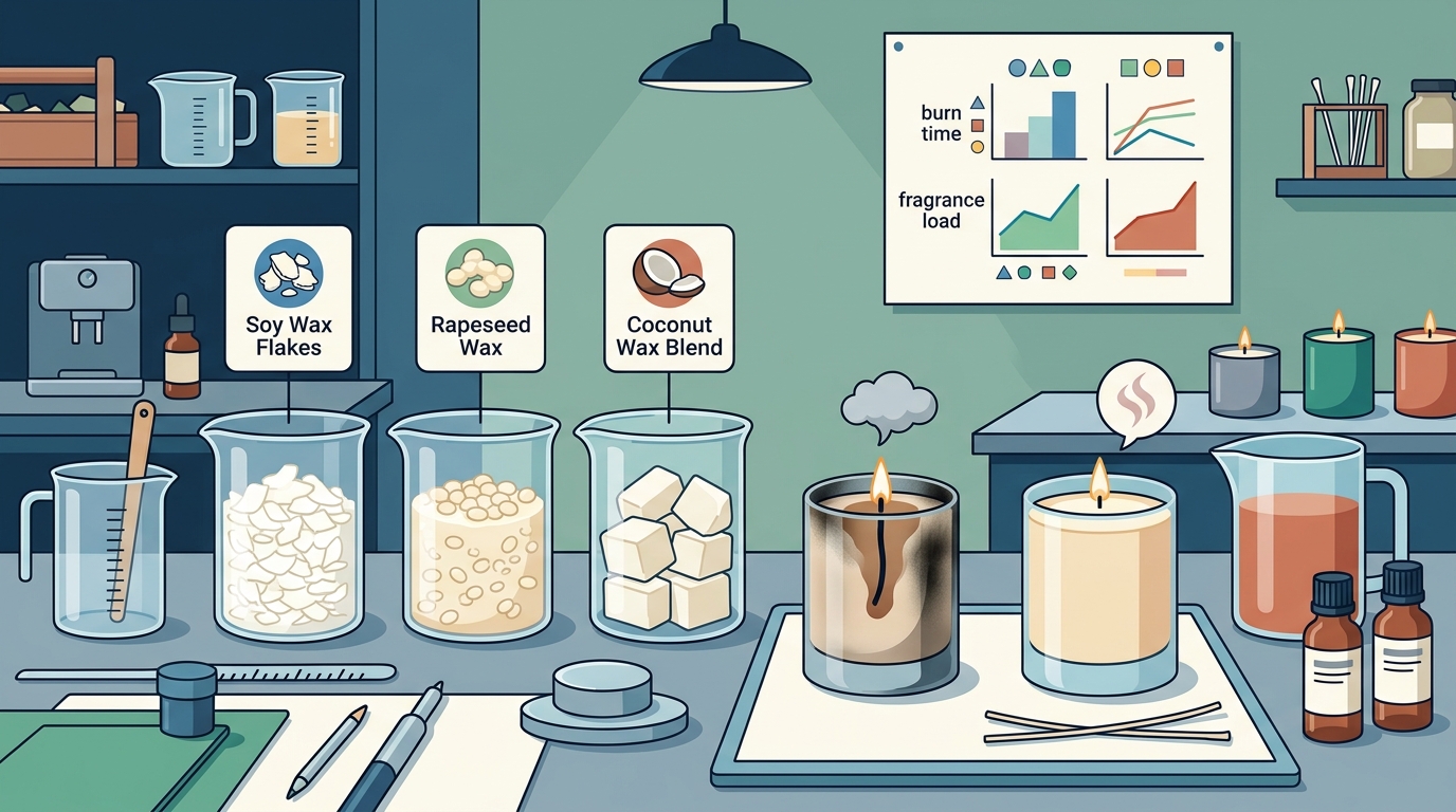 How to Choose the Right Wax for Your Candle Project