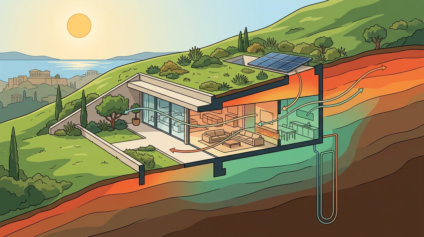 Benefits of Earth-Sheltered Architecture for Energy Efficiency