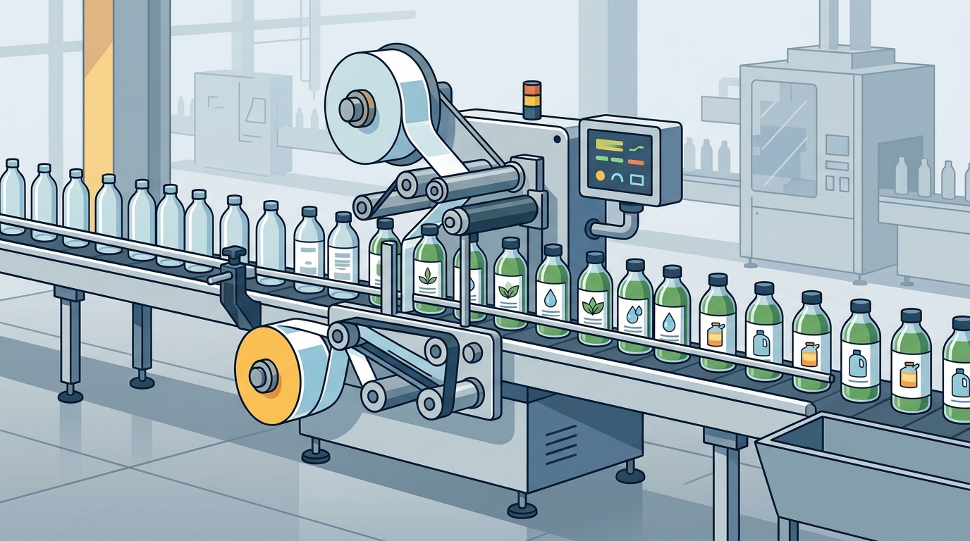 Automatic Round Bottle Labeling Machine Solutions