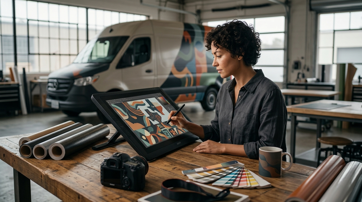 How to Design an Effective Vehicle Wrap for Marketing